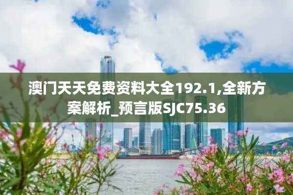 澳门天天免费资料大全192.1,全新方案解析_预言版SJC75.36