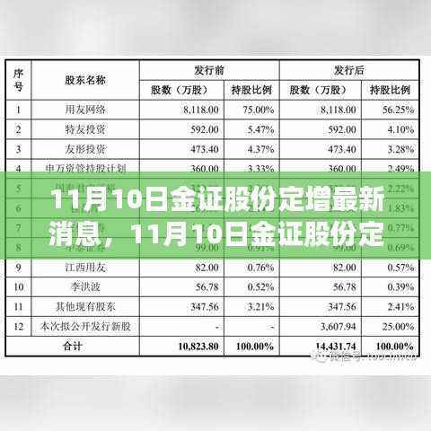 11月10日金证股份定增最新消息,深度解读与前景展望