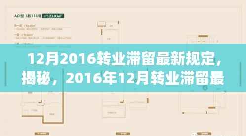 12月2016转业滞留最新规定，揭秘，2016年12月转业滞留最新规定解读