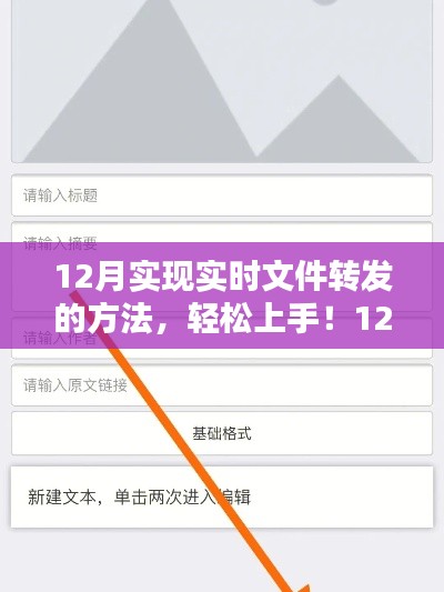 实时文件转发指南,轻松上手,掌握步骤!