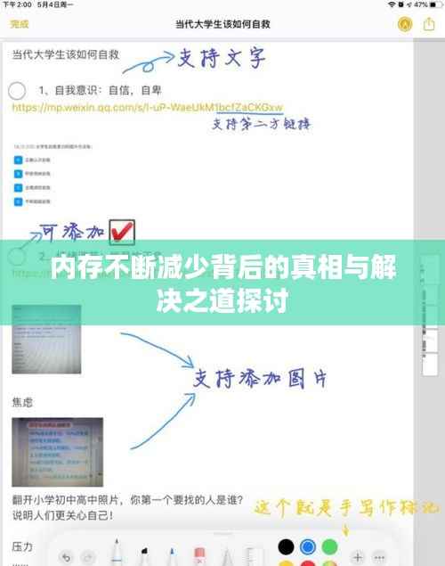 内存不断减少背后的真相与解决之道探讨