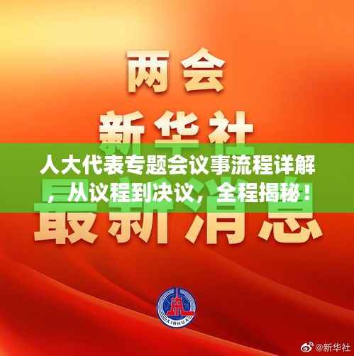 人大代表专题会议事流程详解,从议程到决议,全程揭秘!