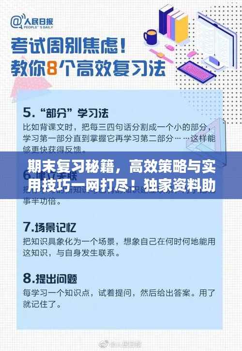期末复习秘籍,高效策略与实用技巧一网打尽!独家资料助你冲刺备考!