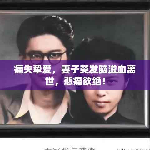 痛失挚爱,妻子突发脑溢血离世,悲痛欲绝!