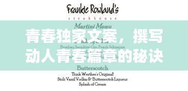 青春独家文案，撰写动人青春篇章的秘诀与技巧