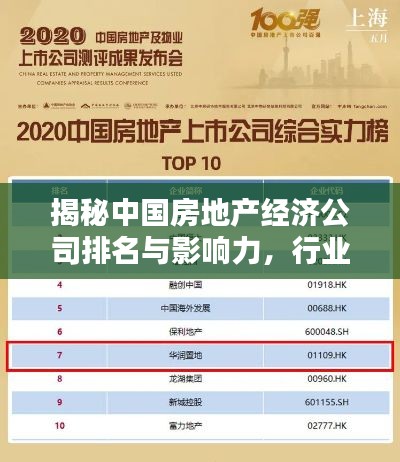 揭秘中国房地产经济公司排名与影响力,行业巨头及其影响力解析