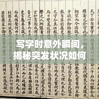 写字时意外瞬间，揭秘突发状况如何应对！